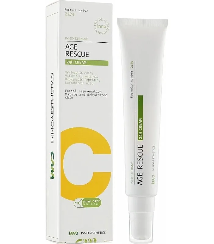 Age Rescue 24H Cream - Активний антивіковий крем для обличчя