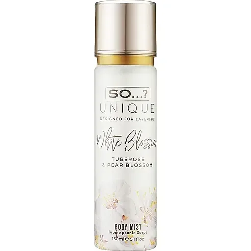 Спрей для тіла So…? Unique White Blossom 150 мл