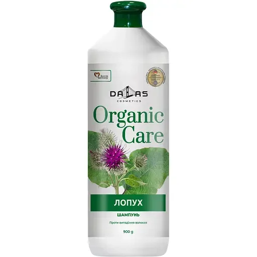 Шампунь для волосся Dalas Organic care Лопух 900 г