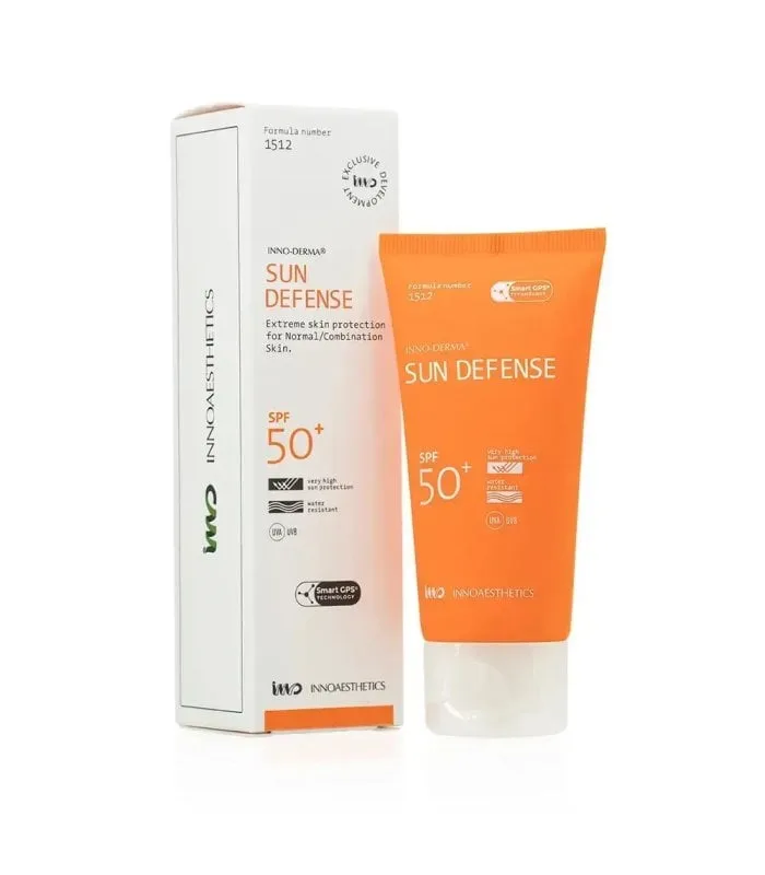 Inno-Derma Sun Defense SPF 50+ - Сонцезахисний крем SPF