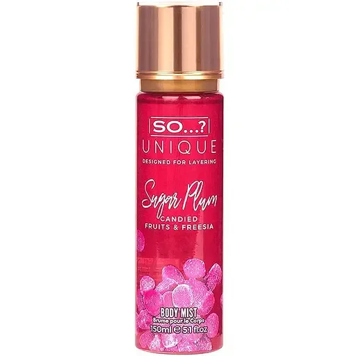 Спрей для тіла So…? Unique Sugar Plum 150 мл