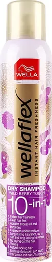 Сухий шампунь Wellaflex Wild Berry Touch 180 мл