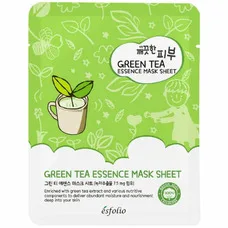 Маска Esfolio Esfolio Pure Skin тканинна для обличчя з зеленим чаєм 25мл