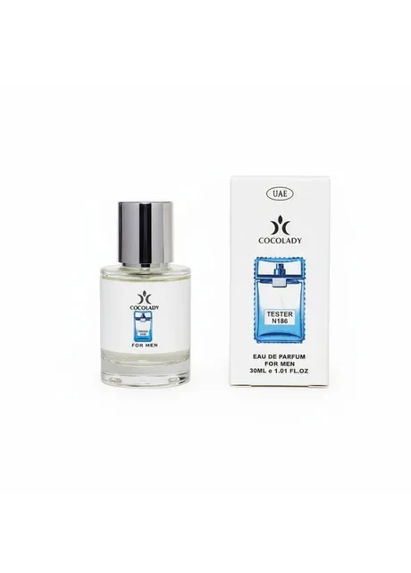 Чоловічий водний парфум Cocolady 186 (версія Versace Man Eau Fraiche) 30 мл No Brand (409346232)