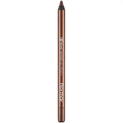 Гелевий олівець для очей Flormar Extreme Tattoo відтінок 01 (Glitzy Brown) 1.2 г