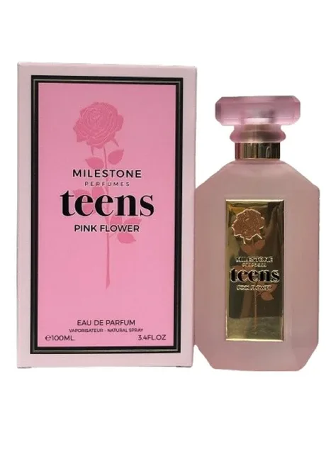 Парфумована вода жіноча Teens Pink Flower 100 мм Milestone (372185670)