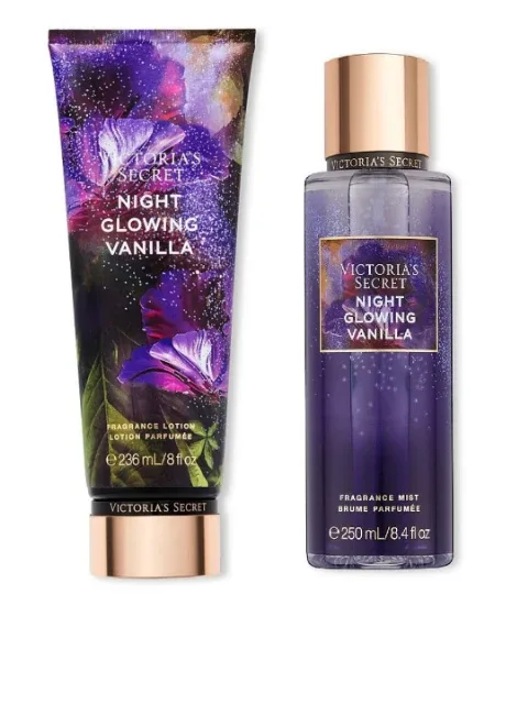 Набір Night Glowing Vanilla (2 пр.) Victoria's Secret (254949892)