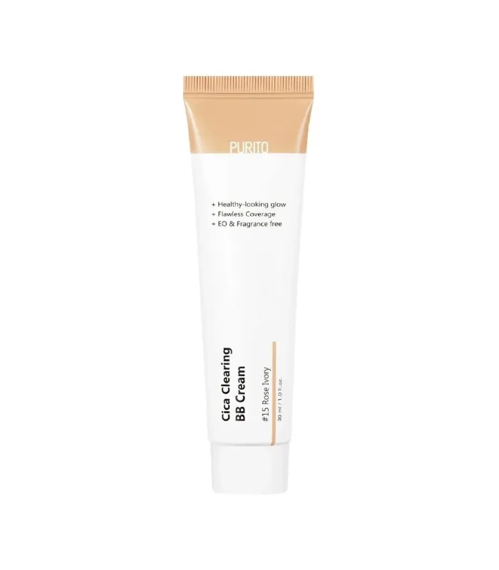 Cica Clearing BB Cream SPF38 PA+++ - BB-крем з центелою для чутливої шкіри