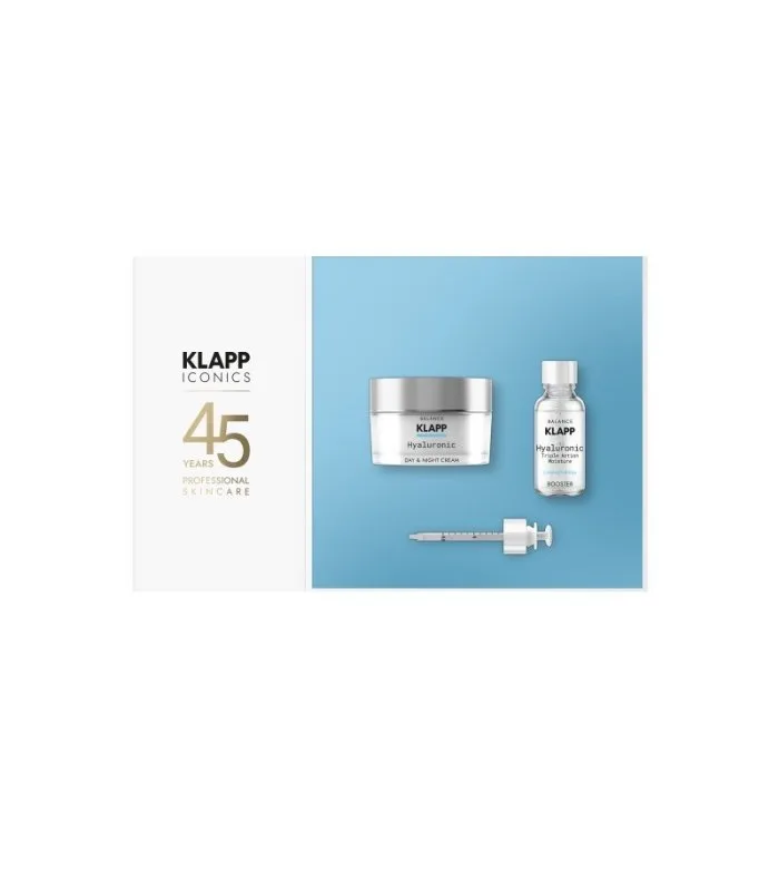 Hyaluronic Iconic Box - Подарунковий набір Гіалуронік (крем, бустер-концентрат)