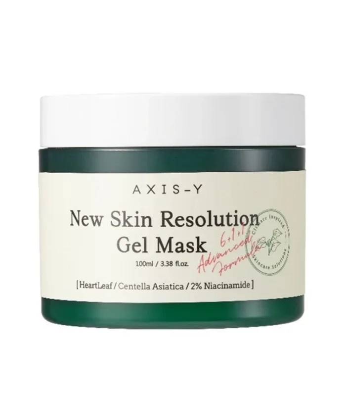 Заспокійлива гелева маска для обличчя - AXIS-Y New Skin Resolution Gel Mask, 100 мл