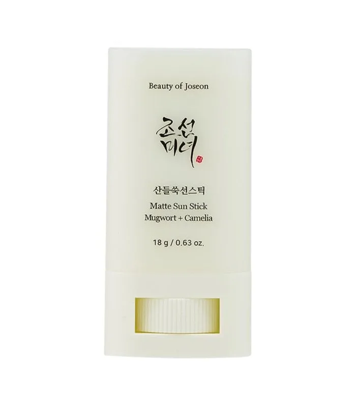 Matte Sun Stick Mugwort + Camelia - Сонцезахисний стік для обличчя з полином і зеленим чаєм