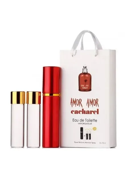 Жіночий фруктовий парфум Amor Amor edp 3x15ml - Trio Bag No Brand (365655150)