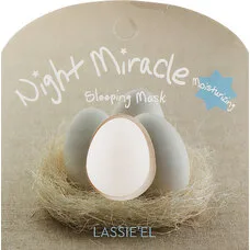 Маска для лица Lassieel Night Miracle капсульная ночная с Яйцом №2