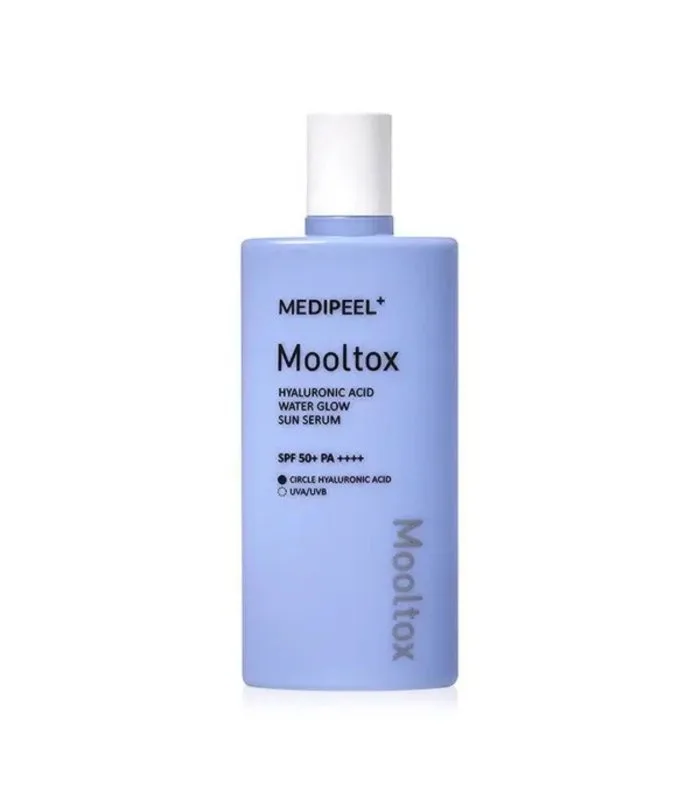 Hyaluronic Acid Mooltox Water Glow Sun Serum - Зволожуюча сонцезахисна сироватка з гіалуроновою кислотою