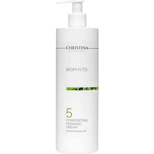 Масажний крем для обличчя Christina BioPhyto 5 Comforting Massage Cream 500 мл