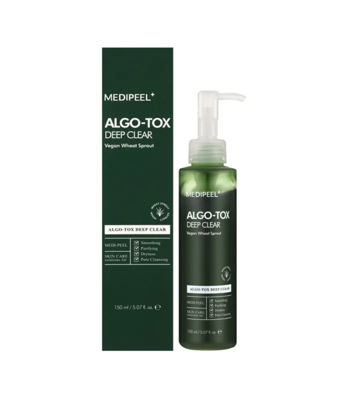 AlgoTox Deep Clear - Пінка для глибокого очищення з пептидами та рослинними екстрактами