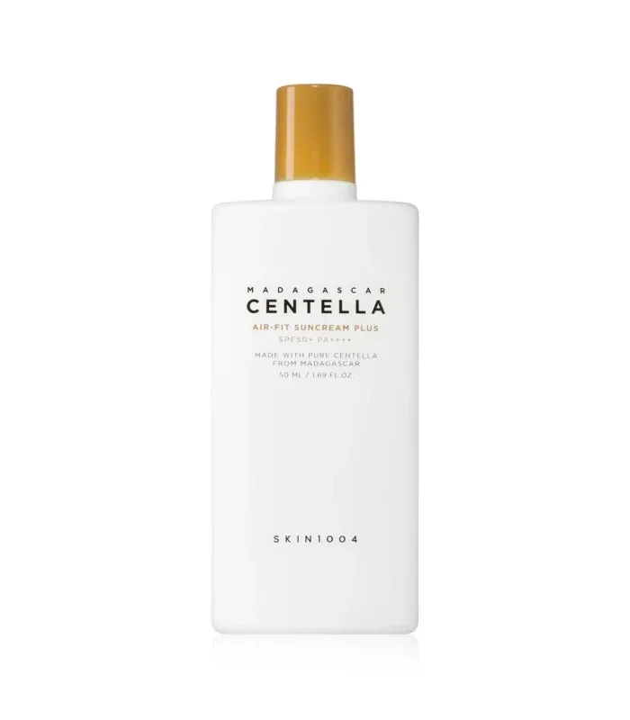 Madagascar Centella Air-fit Suncream Plus - Сонцезахисний крем з центелою та ніацинамідом