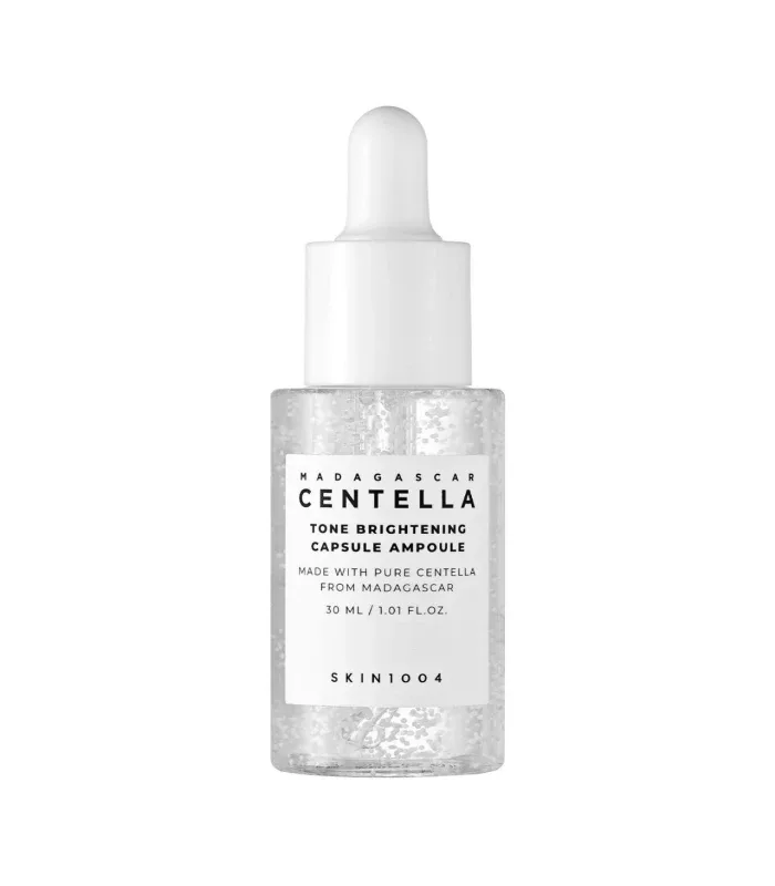 Madagascar Centella Tone Brightening Capsule Ampoule - Освітлююча ампула для обличчя з центелою та ніацинамідом