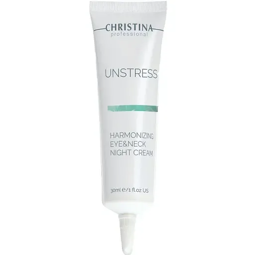 Нічний крем для шкіри навколо очей та шиї Christina Unstress Harmonizing Night Cream Eye & Neck 30 мл