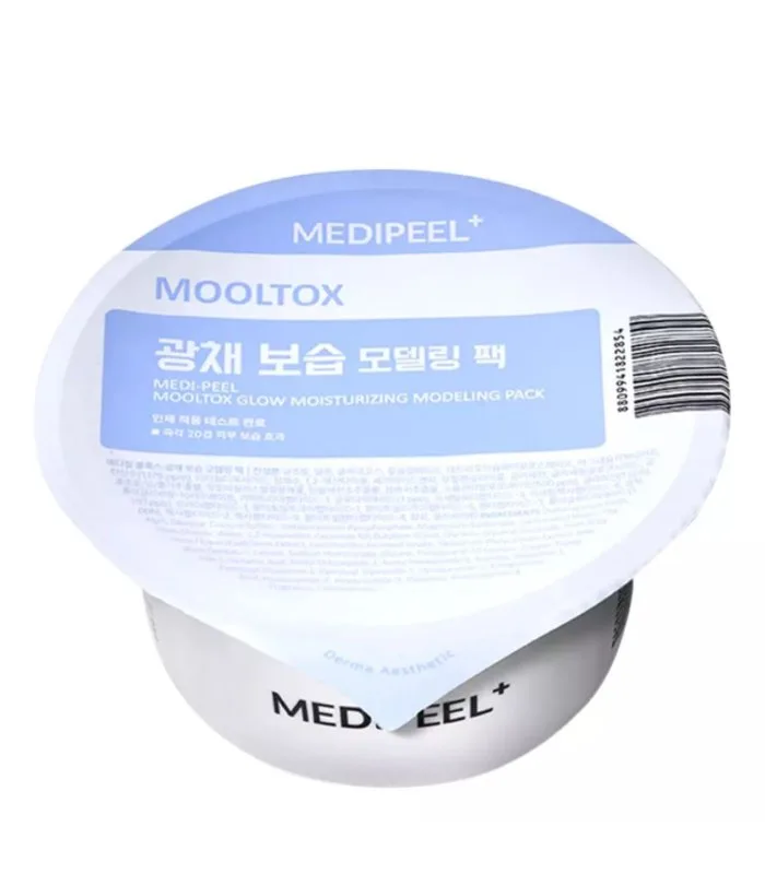 Mooltox Glow Moisturizing Modeling Pack - Зволожуюча моделююча альгінатна маска з аквапоринами і гіалуроновою кислотою