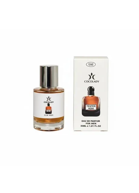 Чоловічий східний парфум Cocolady 208 (версія Giorgio Armani Emporio Armani Stronger With You Absolutely) 30 мл No Brand (409346228)