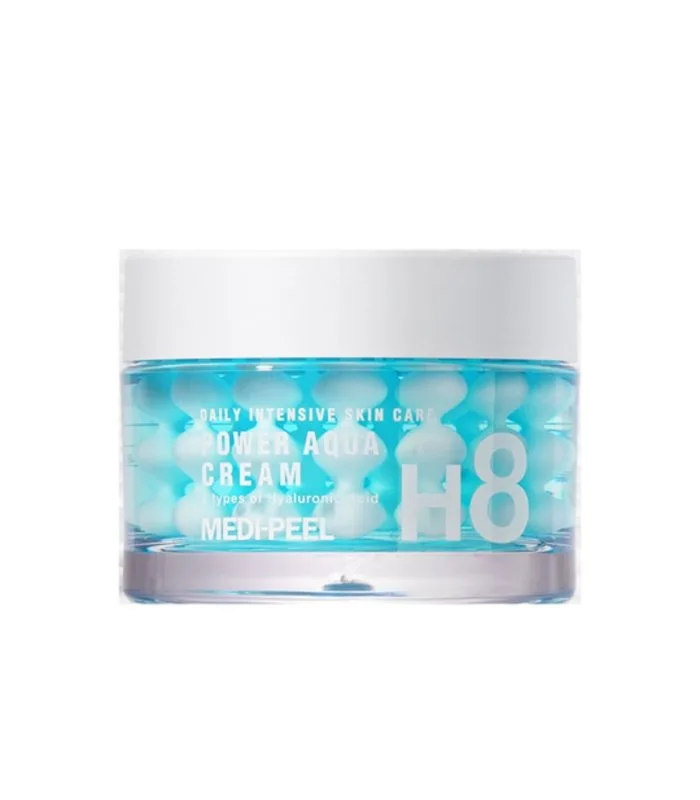 Power Aqua Cream - Інноваційний зволожуючий гель-крем із білими капсулами