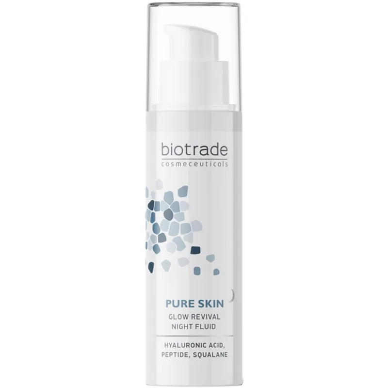 НІЧНИЙ ФЛЮЇД PURE SKIN З ГІАЛУРОНОВОЮ КИСЛОТОЮ ТА ПЕПТИДАМИ 50 мл