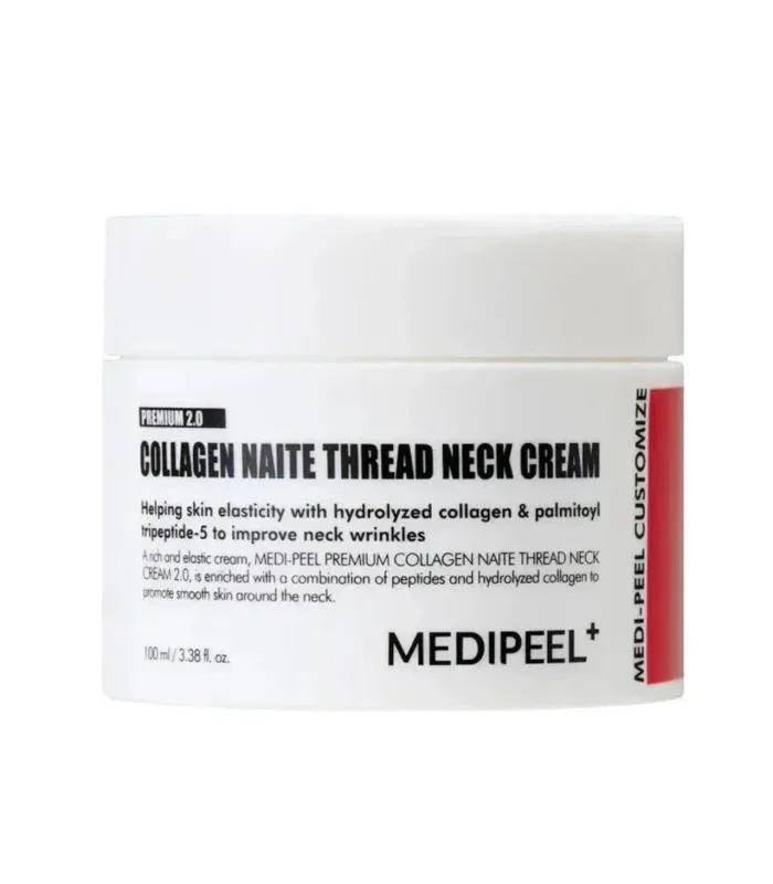 Premium Collagen Naite Thread Neck Cream 2.0 - Ліфтинг-крем для шиї з колагеном та пептидами