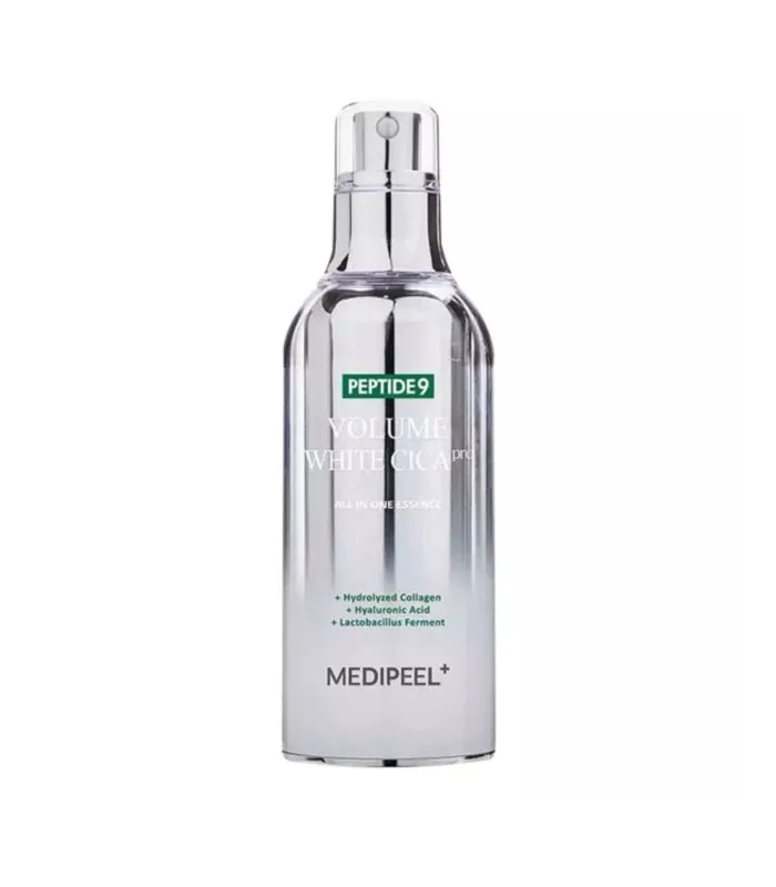 Peptide 9 Volume White Cica Essence Pro - Освітлююча бульбашкова есенція з пептидами та центелою
