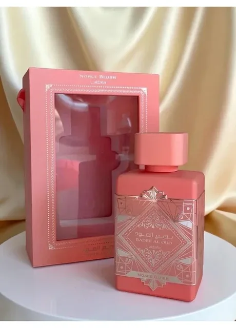 Жіноча парфумована вода Bade'e Al Oud Noble Blush (Латтафа Баде Аль Уд Нобл Блаш) 100 мл Східні Солодкі Стійкі Шлейфові No Brand (403226248)
