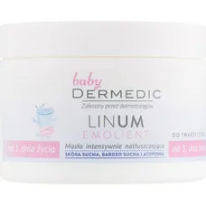 Олія Dermedic Emolient Linum Baby Ультраживильна ліпідовідновлююча для немовлят (з 1-го дня життя) 225мл