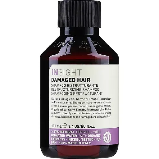 Шампунь Insight Damaged Hair Resctructurizing Shampoo Відновлюючий для пошкодженого волосся