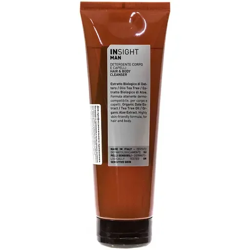 Очищувальний засіб для волосся і тіла Insight Man Hair and Body Cleanser 250 мл