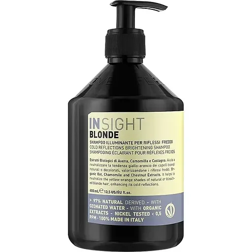 Шампунь для холодних відтінків Insight Blonde Cold Reflections Brightening Shampoo