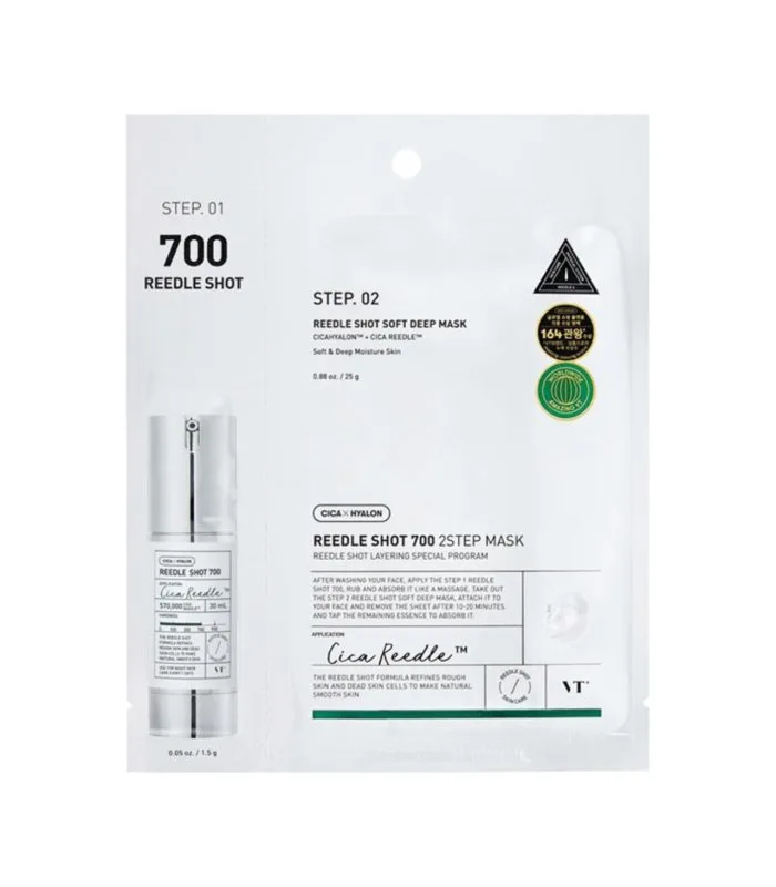 Reedle Shot 700 2-Step Mask - Зміцнювальна тканинна маска зі спікулами