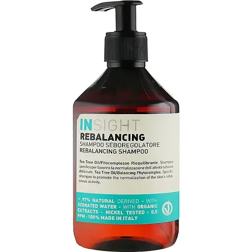 Шампунь для жирної шкіри голови Insight Rebalancing Shampoo