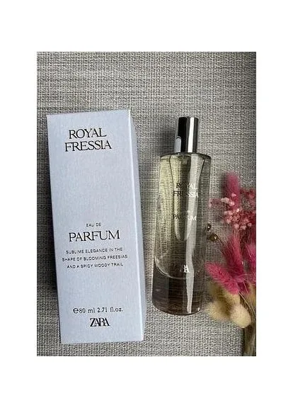 Парфуми Royal Freesia 80 ml в коробці Zara (372472311)