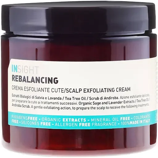 Крем-скраб для шкіри голови Insight Rebalancing Scalp Exfoliating Cream 180 мл
