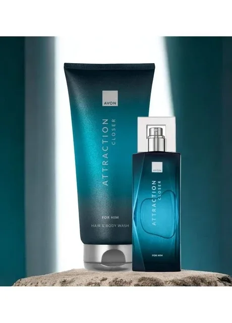 Чоловічий набір Attraction Closer із 2-х одиниць, (Ейвон атрекшн клоузер) Avon (379313557)