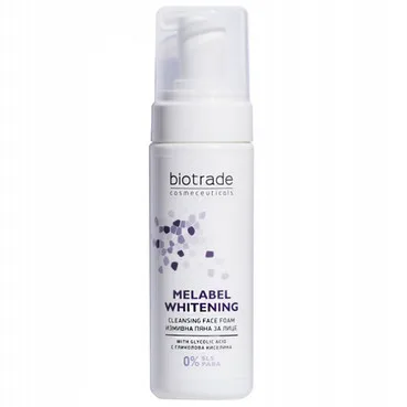 Піна для вмивання з відбілюючим ефектом Biotrade Melabel Whitening Cleansing Face Foam