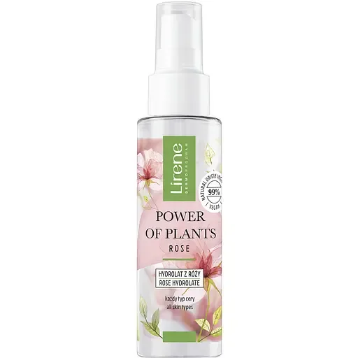 Гідролат для обличчя Lirene Power Of Plants Rose Hydrolatе 100 мл