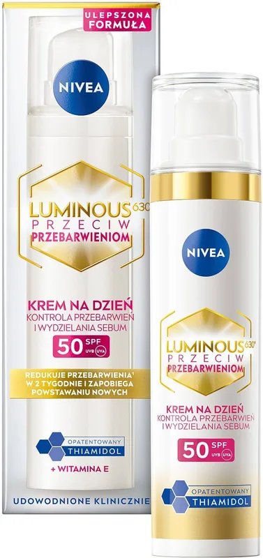 Денний флюїд NIVEA Luminous 630 SPF 50 40 мл (94410)