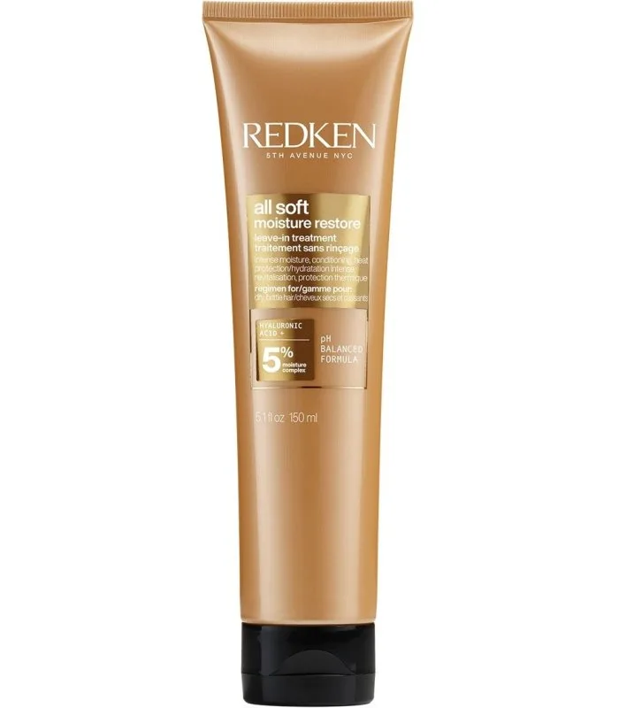 All Soft Moisture Restore Leave-In Treatment - Зволожуючий термозахисний крем для сухого та ламкого волосся