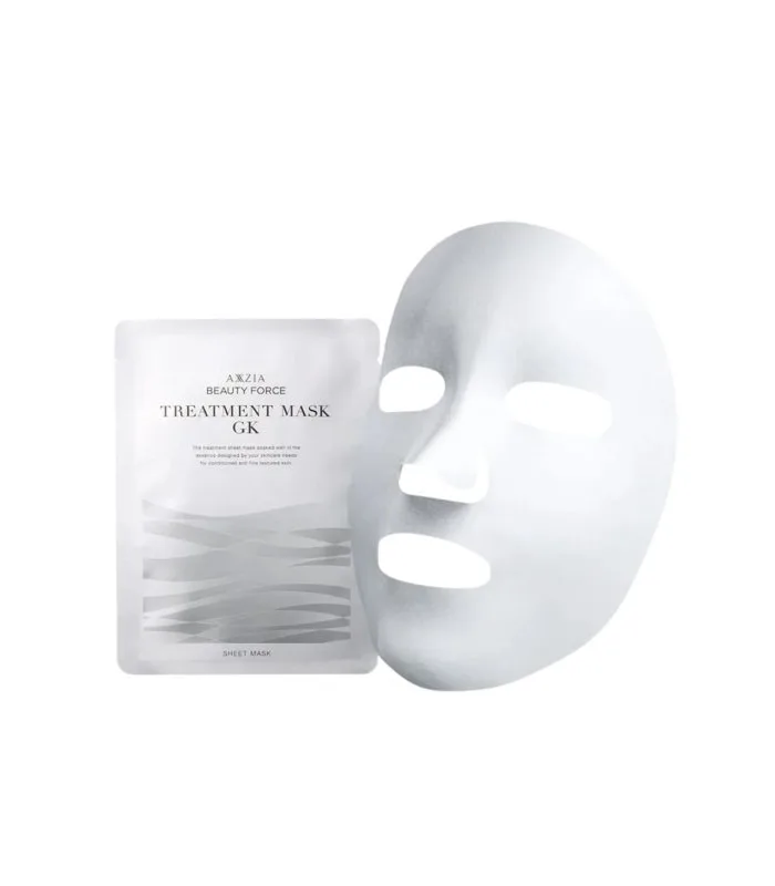 Beauty Force Treatment Mask GK - Зволожувальна тканинна маска для чутливої, подразненої шкіри