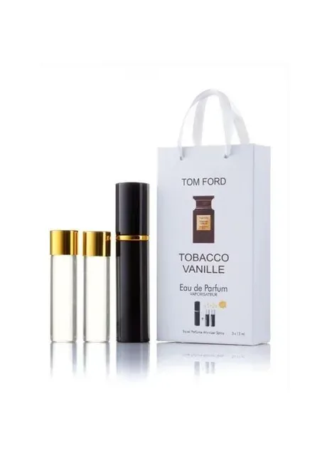 Унісекс Східний Парфум Tom Ford Tobacco Vanille 3x15ml - Trio Bag No Brand (365267849)