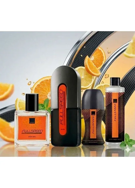 Full Speed чоловічий парфумований набір із 4-х одиниць Avon (382686002)
