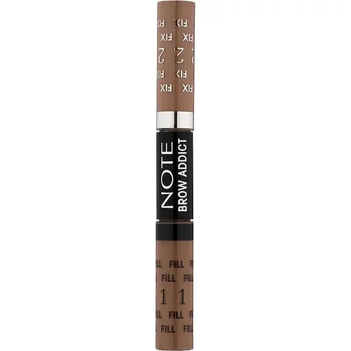 Тінт та гель для брів 2 в 1 Note Cosmetique Brow Addict Tint & Shaping Gel Dark Blonde відтінок 1, 10 мл