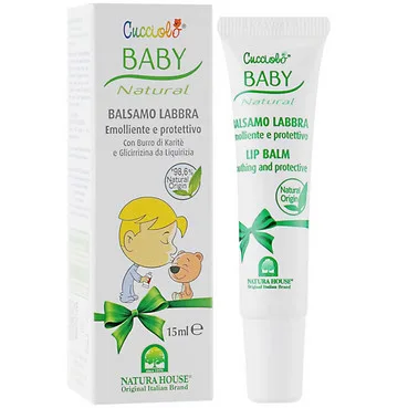 Дитячий бальзам для губ Natura House Baby Cucciolo Lip Balm