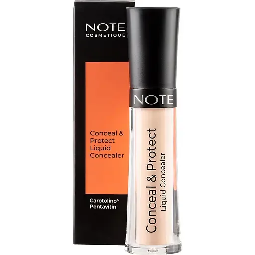 Рідкий консилер Note Cosmetique Conceal & Protect Liquid Concealer відтінок 04 (Porcelain) 4.5 мл