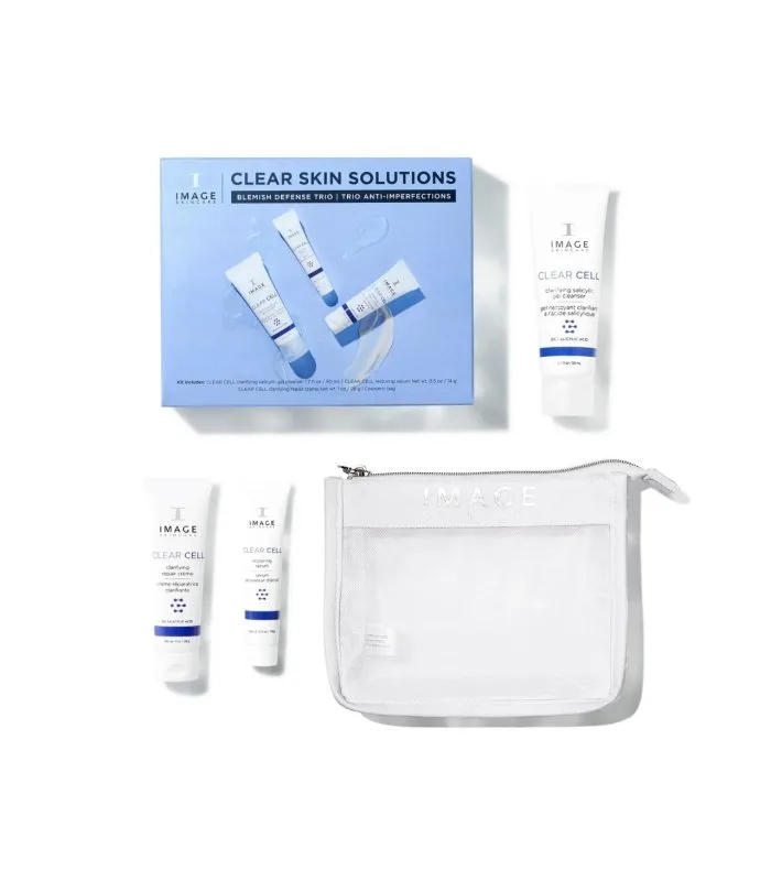 I travel Clear Skin Solutions - Набір для щоденного догляду за жирною шкірою